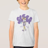 Lola Bunny Sleep All Day Tri-Blend Shirt (Voorkant)