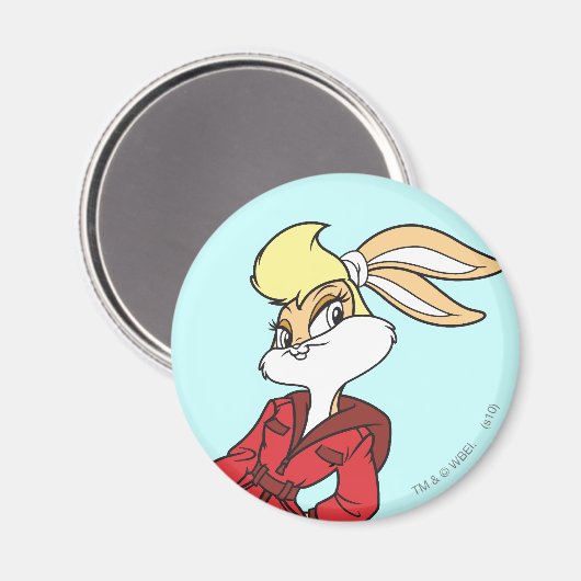 Lola Bunny Super Cute Magneet (Voorkant / Achterkant)