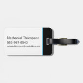 Lola Bunny "SWISH!" Basketbal Dunk Bagagelabel (Achterkant horizontaal)