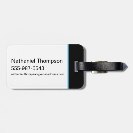 Lola Bunny "SWISH!" Basketbal Dunk Bagagelabel (Achterkant horizontaal)