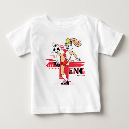 Lola Bunny Team Engeland Voetbal Grafisch (Voorkant)