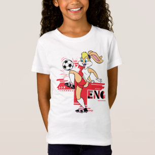 Lola Bunny Team Engeland Voetbal Grafisch T-shirt