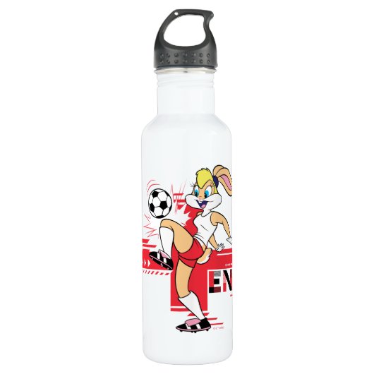 Lola Bunny Team England Soccer Graphic Waterfles (Voorkant)