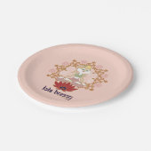 Lola Bunny Yoga Lotus Pose Papieren Bordje (Gekanteld)