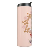 Lola Bunny Yoga Lotus Pose Thermosbeker (Gedraaid links)