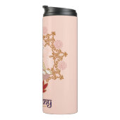 Lola Bunny Yoga Lotus Pose Thermosbeker (Geroteerd rechts)