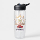 Lola Bunny Yoga Lotus Pose Waterfles (Links)