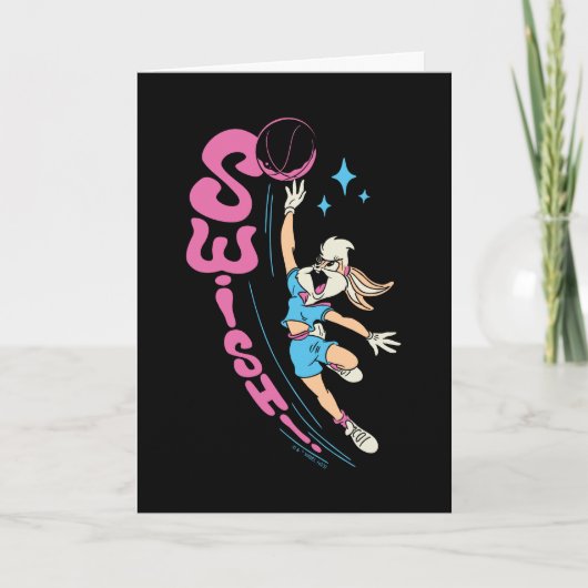 Lola Buny "ZWISH!" Basketball Dunk Kaart (Voorkant)