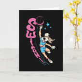 Lola Buny "ZWISH!" Basketball Dunk Kaart (Gele Bloem)