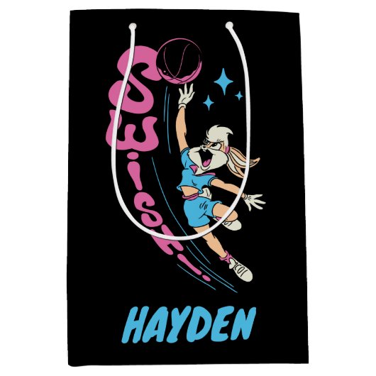 Lola Buny "ZWISH!" Basketball Dunk Medium Cadeauzakje (Voorkant)