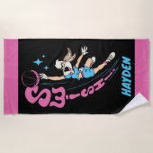 Lola Buny "ZWISH!" Basketball Dunk Strandlaken (Voorkant)