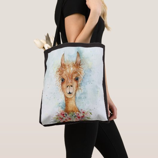 Lola de Llama-Canvas tas (Dichtbij)
