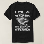 LOLA en GRANDSON The Legend and the Legacy T-shir T-shirt (Design voorkant)