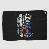 Lola - Filippijnen Grootmoeder Oude Vrouwen Quote Golfhanddoek (Horizontaal)