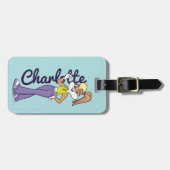 Lola Finger Heart Bagagelabel (Voorkant horizontaal)