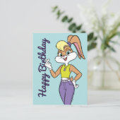 Lola Finger Heart Briefkaart (Staand voorkant)