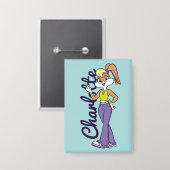 Lola Finger Heart Button (Voorkant / Achterkant)