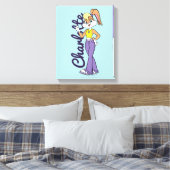 Lola Finger Heart Canvas Afdruk (Insitu (Slaapkamer))