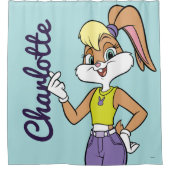 Lola Finger Heart Douchegordijn (Voorkant)