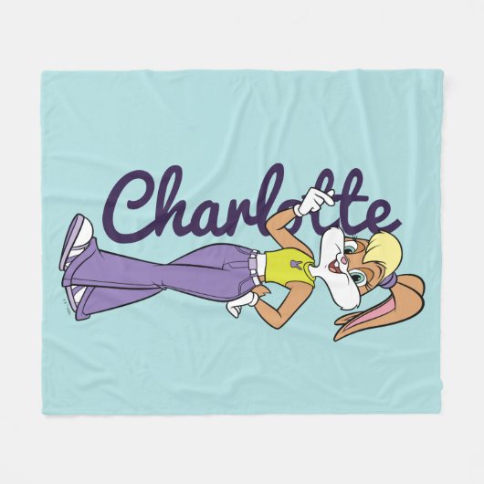 Lola Finger Heart Fleece Deken (Voorkant (Horizontaal))