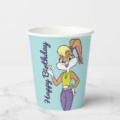 Lola Finger Heart Papieren Bekers (Achterkant)