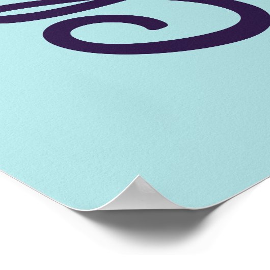 Lola Finger Heart Poster (Hoek)