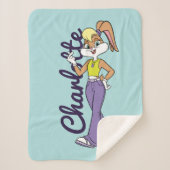 Lola Finger Heart Sherpa Deken (Voorkant)