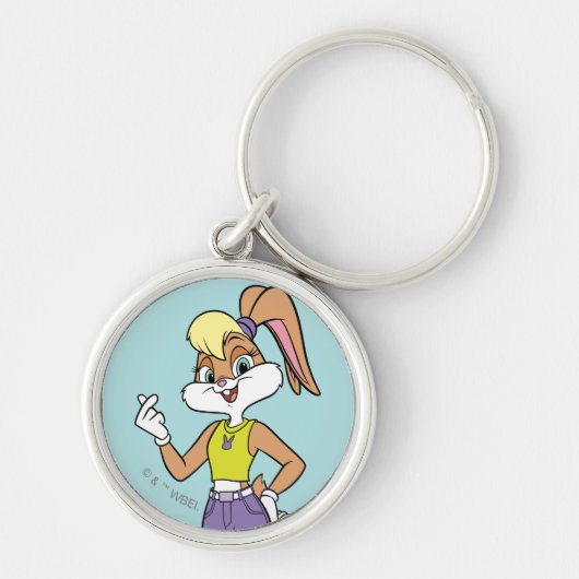 Lola Finger Heart Sleutelhanger (Voorkant)