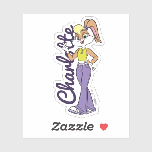 Lola Finger Heart Sticker (Vel)