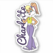 Lola Finger Heart Sticker (Voorkant)