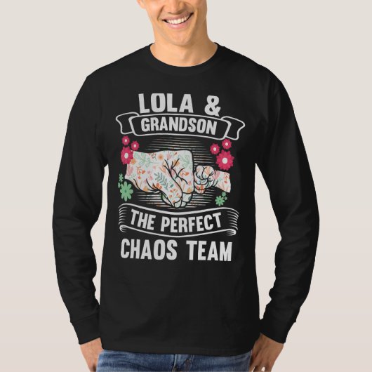 Lola & Grandson Chaos Team Lola & Grandson T-shirt (Voorkant)