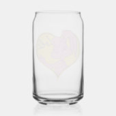 Lola Heart Signature Blikvorm Glas (Achterkant)