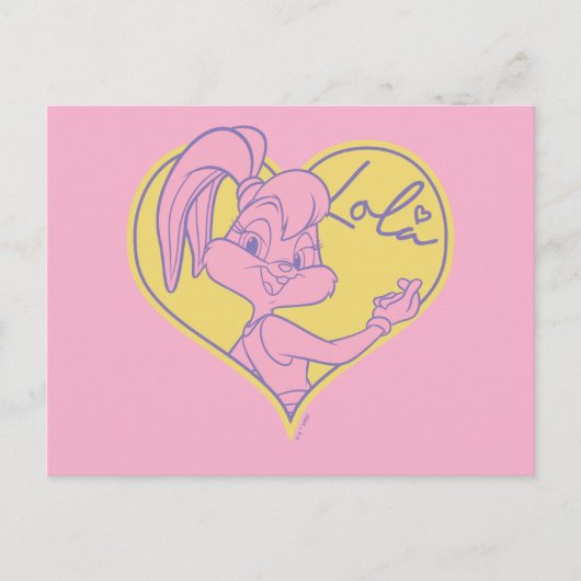 Lola Heart Signature Briefkaart (Voorkant)
