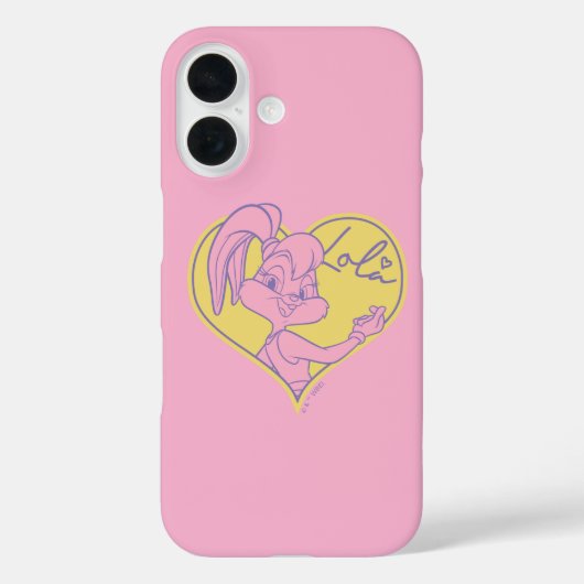 Lola Heart Signature Case-Mate iPhone Case (Achterkant)