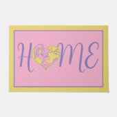 Lola Heart Signature Deurmat (Voorkant)
