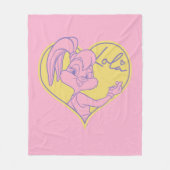 Lola Heart Signature Fleece Deken (Voorkant)