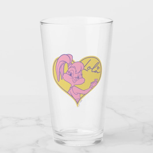 Lola Heart Signature Glas (Voorkant)