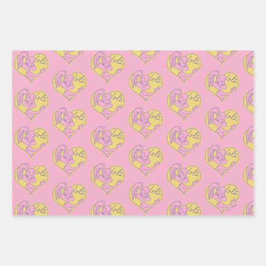 Lola Heart Signature Inpakpapier Vel (Voorkant 2)