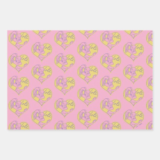 Lola Heart Signature Inpakpapier Vel (Voorkant)