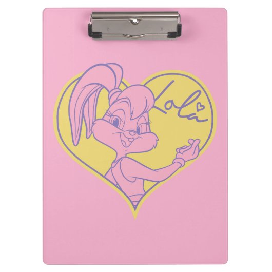 Lola Heart Signature Klembord (Voorkant)