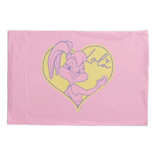 Lola Heart Signature Kussensloop (Achterkant)