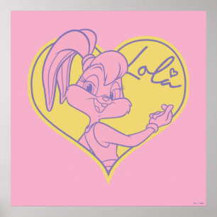 Lola Heart Signature Poster