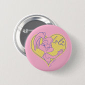 Lola Heart Signature Ronde Button 5,7 Cm (Voorkant /achterkant)