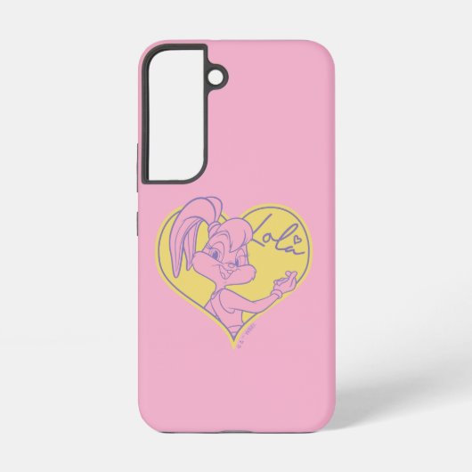 Lola Heart Signature Samsung Galaxy Hoesje (Achterkant)