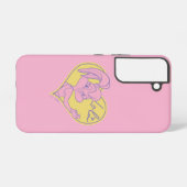 Lola Heart Signature Samsung Galaxy Hoesje (Achterkant horizontaal)