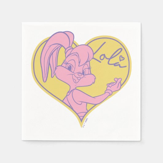 Lola Heart Signature Servet (Voorkant)