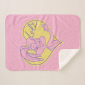 Lola Heart Signature Sherpa Deken (Voorkant (horizontaal))