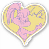 Lola Heart Signature Sticker (Voorkant)