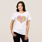 Lola Heart Signature Tri-Blend Shirt (Voorkant volledig)