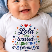 Lola heeft lang gewacht Baby Body Romper
